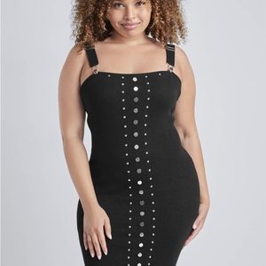 Venus Plus size studded sweater dress